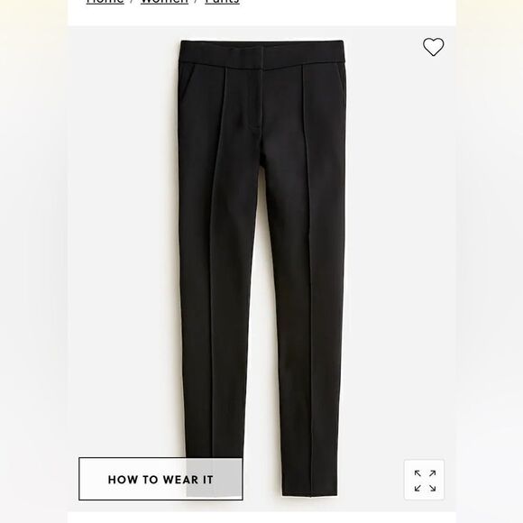 J. Crew Skinny trouser in Italian ponte* - Picture 1 of 8